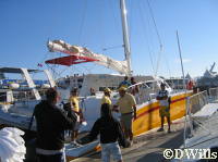 Our transportation, the Catamarn TropiCAT