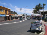 The streets of Cabo San Lucas