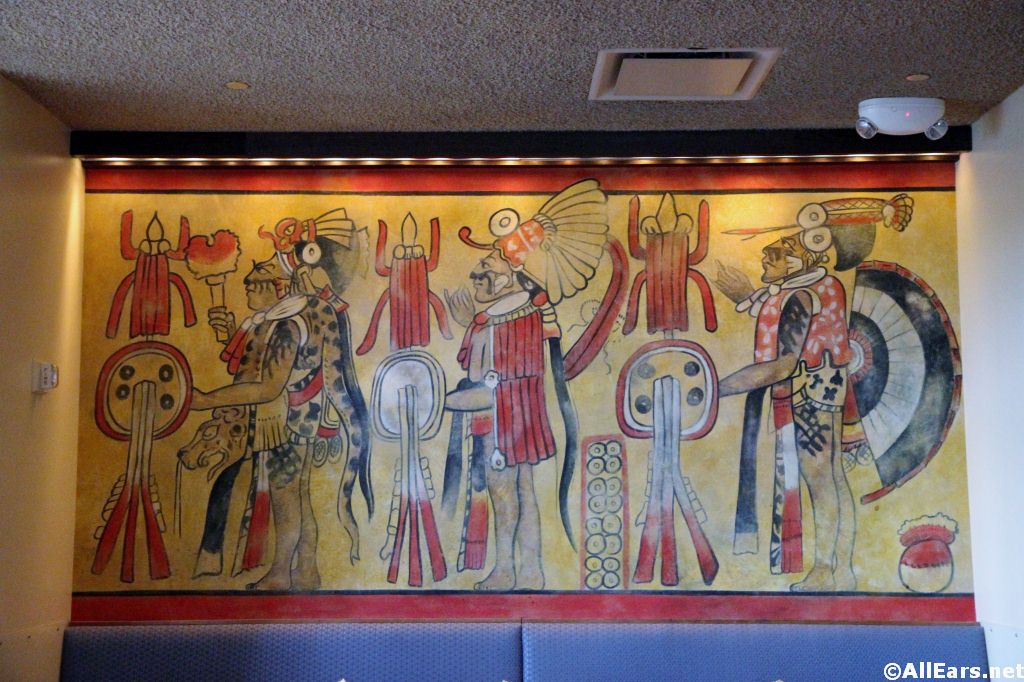 Maya Grill Artwork at Coronado Springs