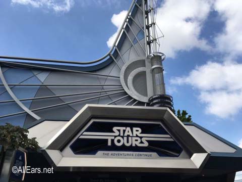 Star Tours Entrance