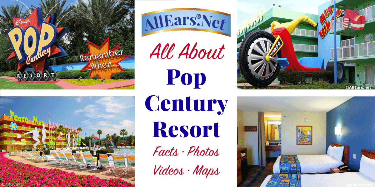 Pop Century Resort Value Resort At Walt Disney World