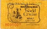 73 World Cruise Ticket