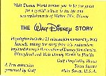 Walt Disney Story ad