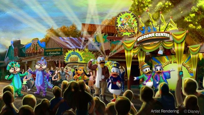 Donald's Dino Bash at Disney's Animal Kingdom
