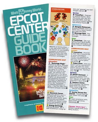 Epcot Center Map