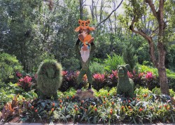 2018 Epcot Flower and Garden Festival Topiary