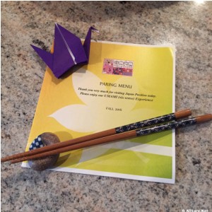 Tokyo Pairing at Epcot Food and Wine Festival