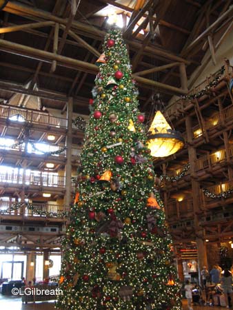 Wilderness Lodge Holiday Tree