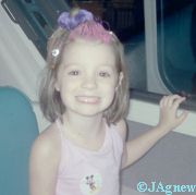 My granddaughter got pixie dust on her hairdo, too. It made her day!