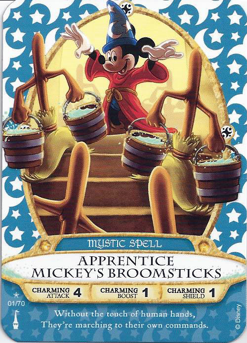 HAUNTED MANSION Halloween Card 2013 Disney SOTMK Sorcerers Magic Kingdom #03//P