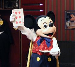 Town Square Theatre Magician Mickey Mouse