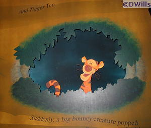 Tigger at the Many Adventures of Winnie the Pooh in Walt Disney World
