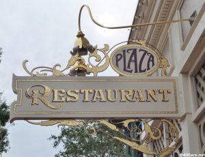 Plaza Restaurant in Magic Kingdom