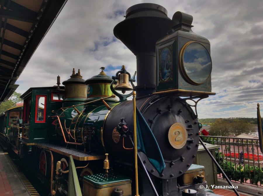 Walt Disney World Railroad at Magic Kingdom (A Charming Train Ride)