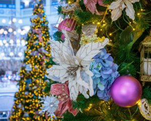 Grand Floridian Christmas Lobby Detail by Michael