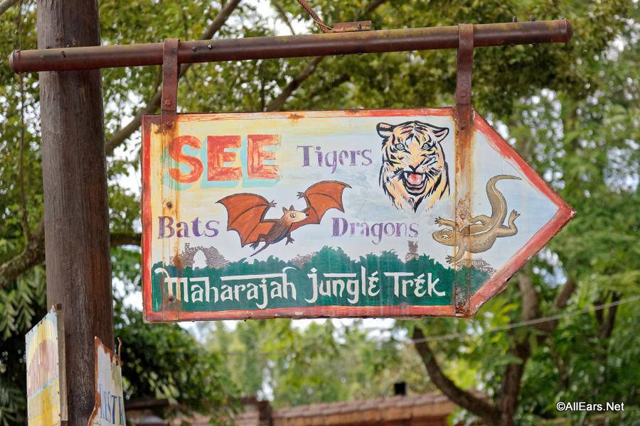 maharajah jungle trek map