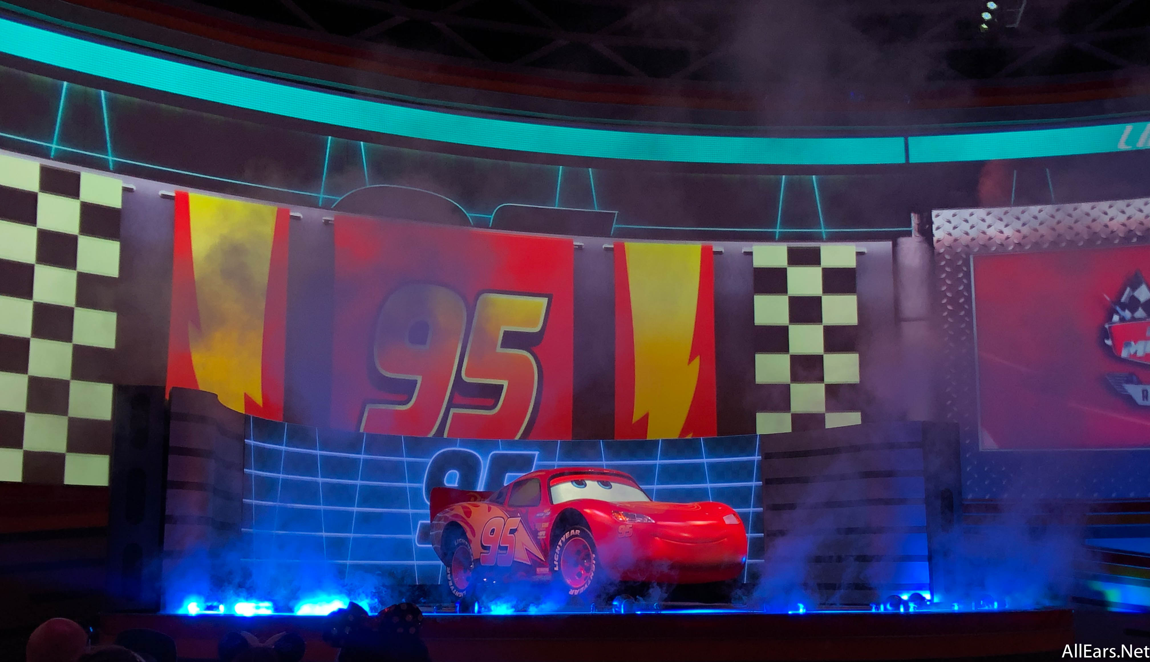 Lightning McQueen at Disney Hollywood Studios