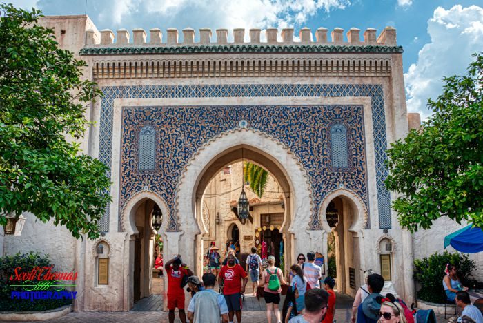 Bab Boujeloud Gate in HDR 2