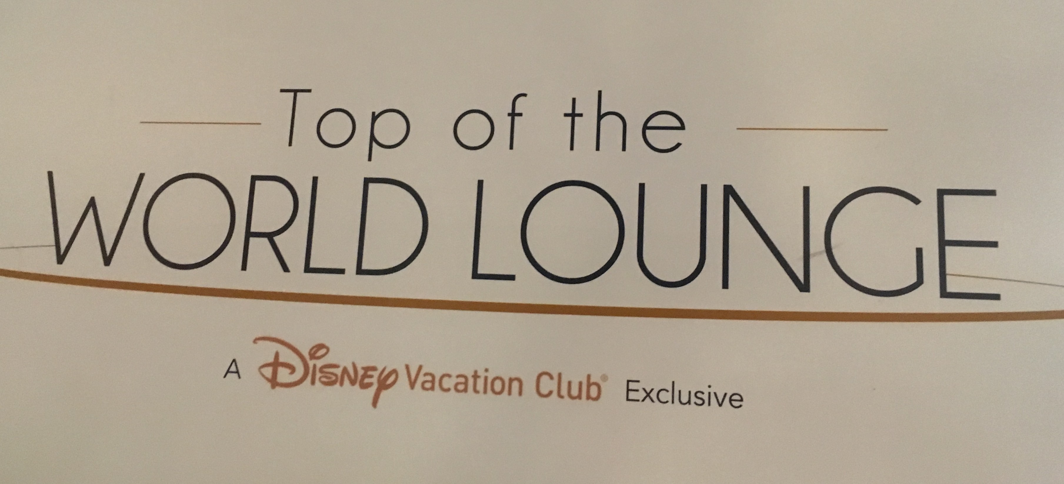 I got a room at the top of the world Top Of The World Lounge At Walt Disney World Menus Reviews Photos Allears Net
