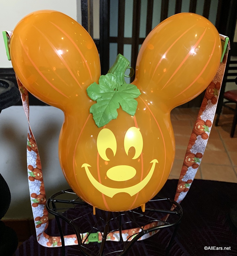 Disney 2019 Mickey's Not So Scary Halloween Party Pumpkin Balloon Popcorn Bucket 