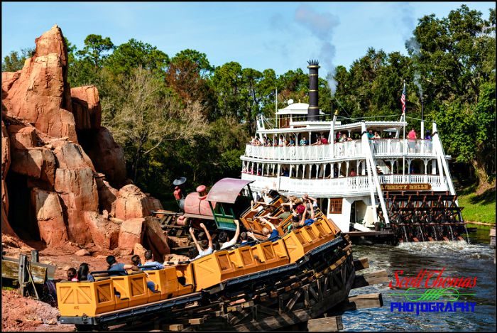 Frontierland River View