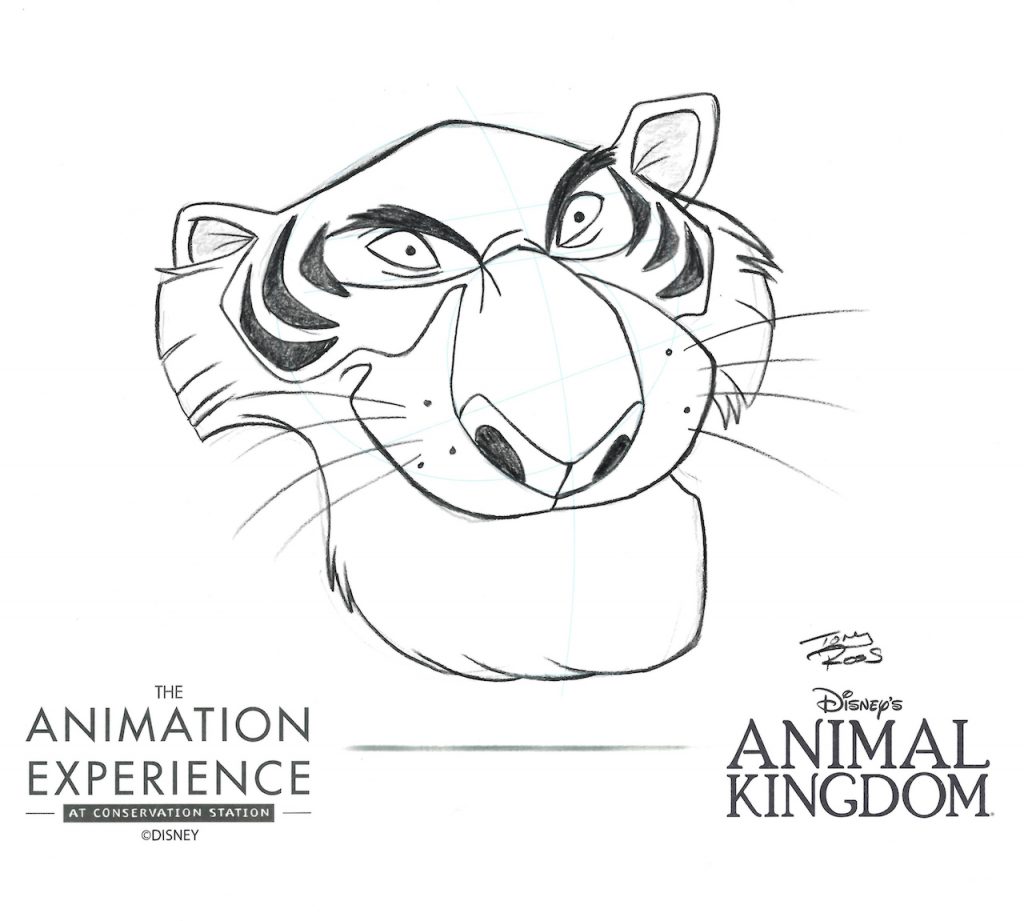 Learn to Draw Disney Villain Animals at The Animation Experience in Animal Kingdom - AllEars.Net