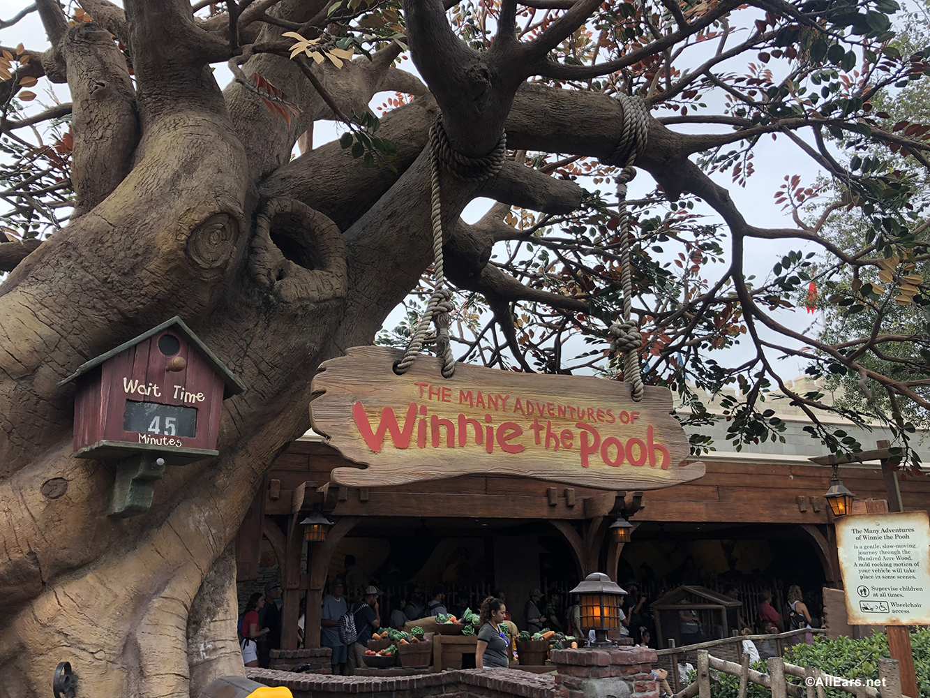 the many adventures of winnie the pooh ride disneyland