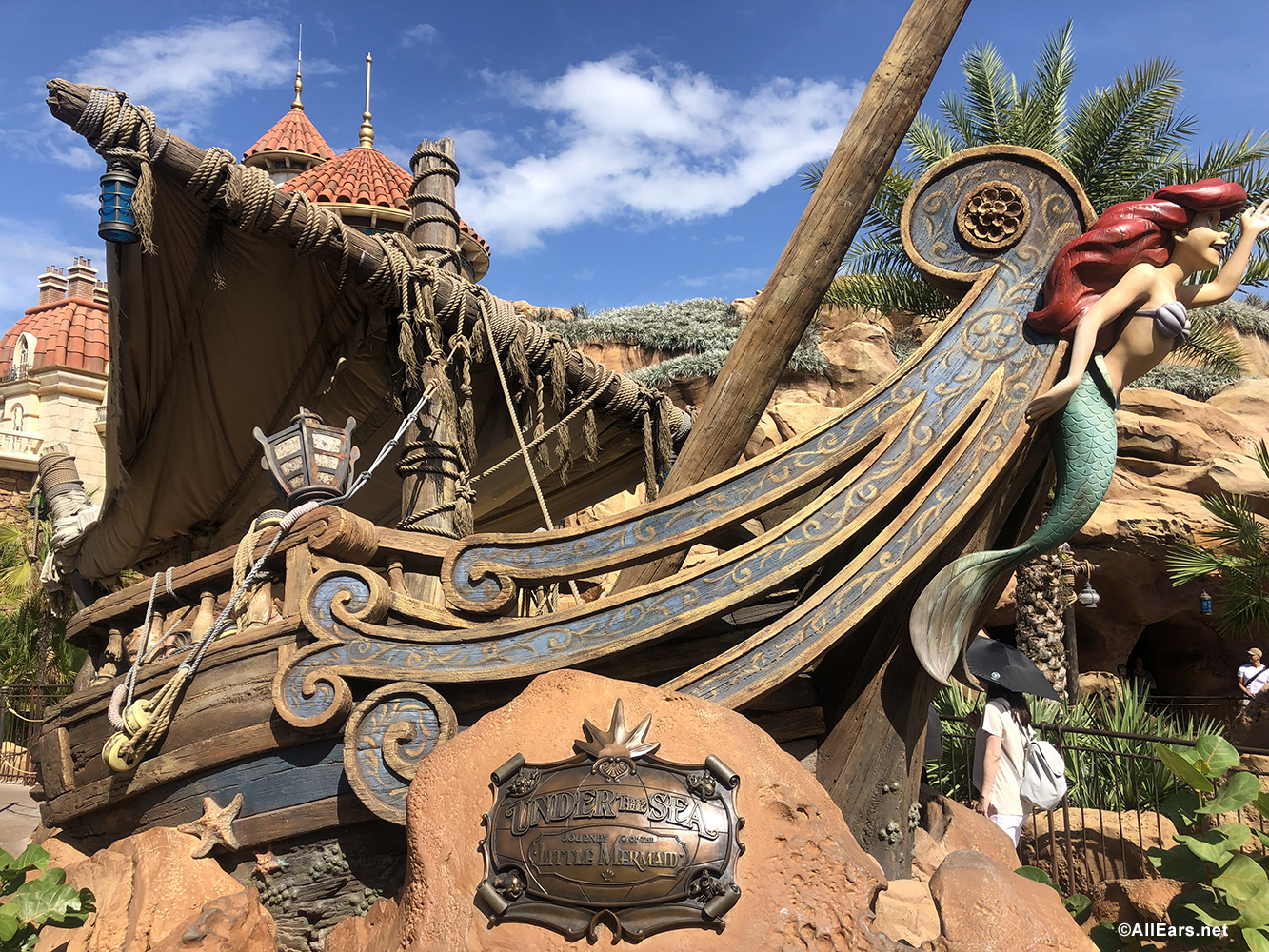 journey of the little mermaid ride