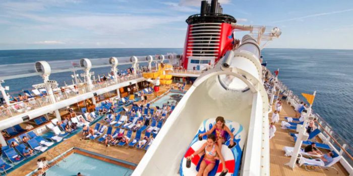 disney cruise ship how many pools
