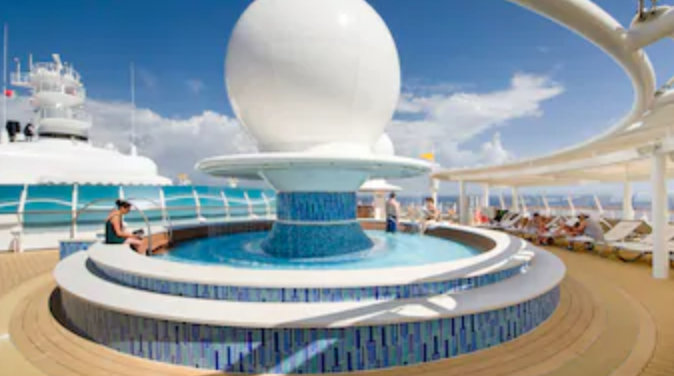 disney cruise ship how many pools