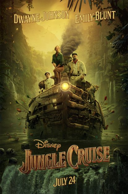 is disney jungle cruise on a track