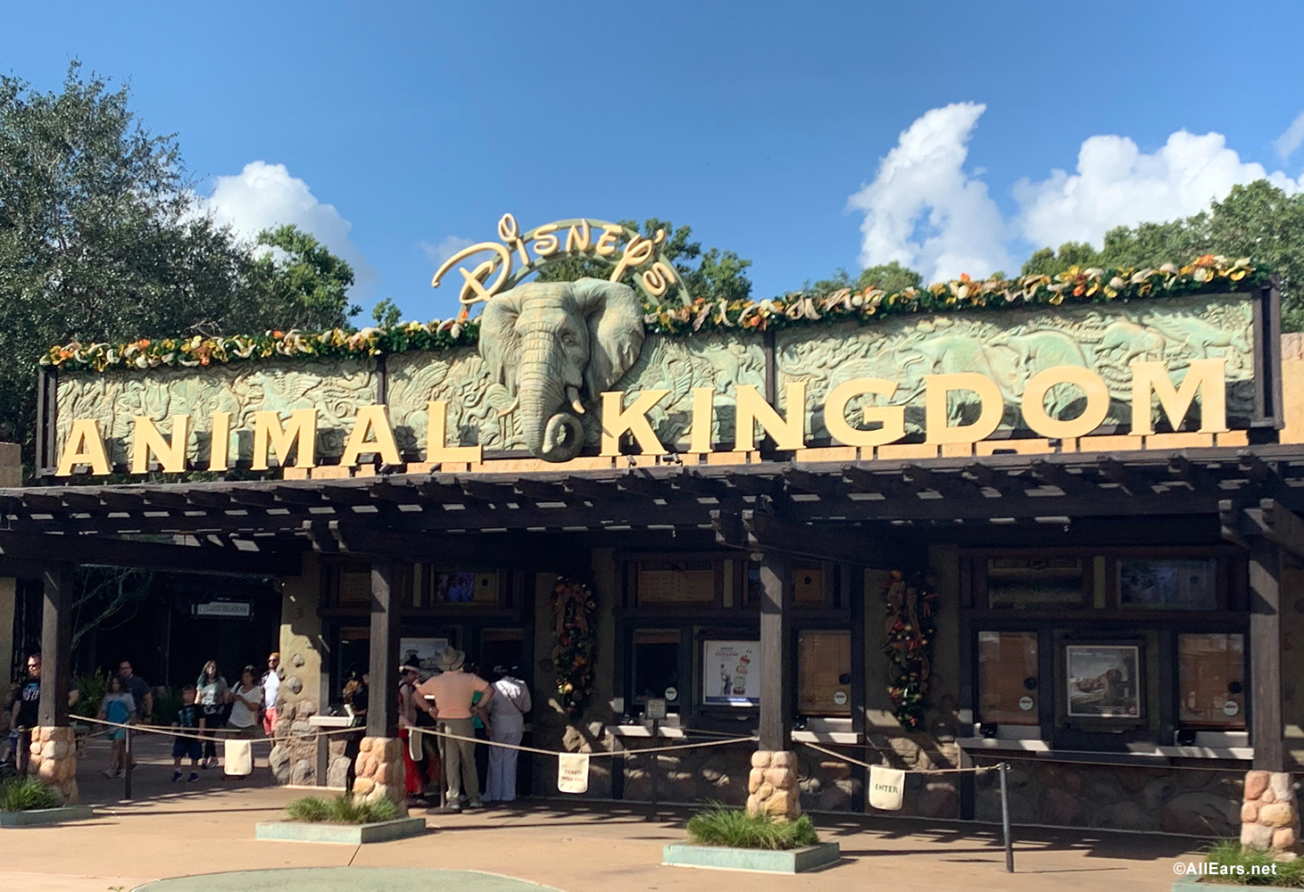 Photo Tour: Brand New Holiday and Christmas Decor Debuts in Disney's Animal  Kingdom! - AllEars.Net