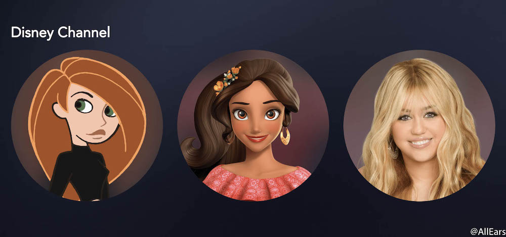 Disney Plus Avatars & Background Icons by