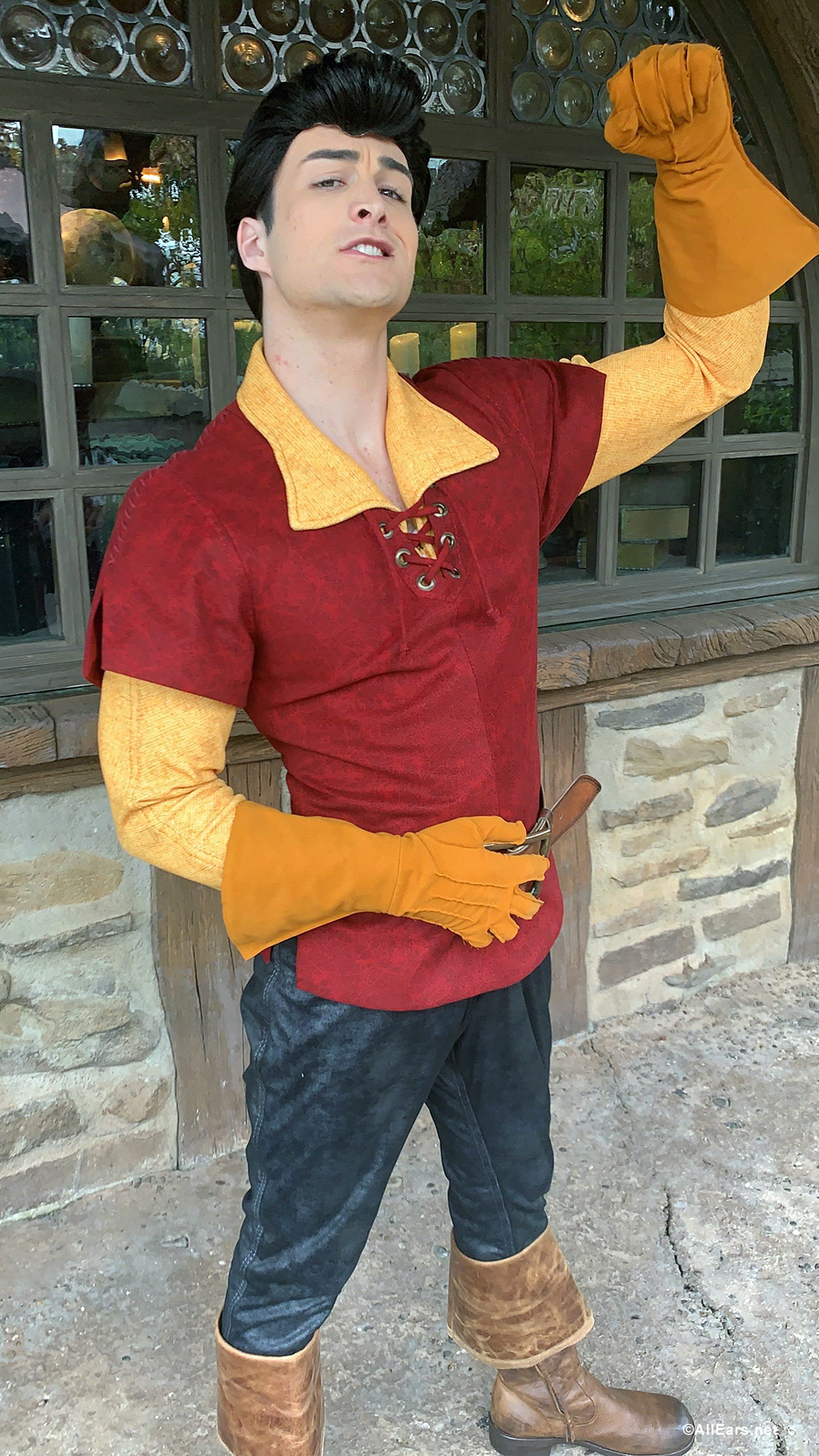 Gaston in Magic Kingdom's Fantasyland Debuts New Look! - AllEars.Net