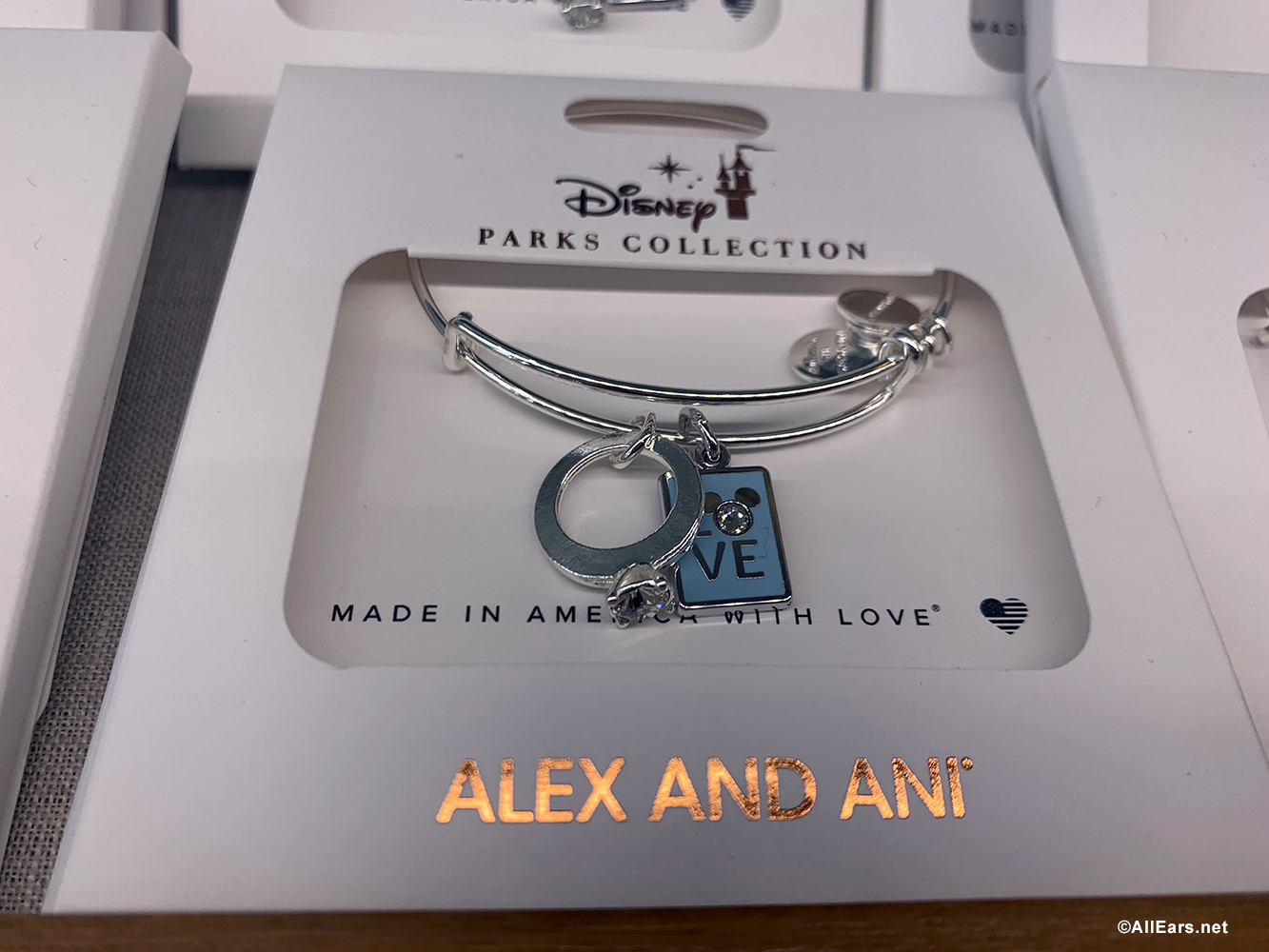 New Disney Parks Star Tours 30 Years Alex and Ani Bracelet Silver 
