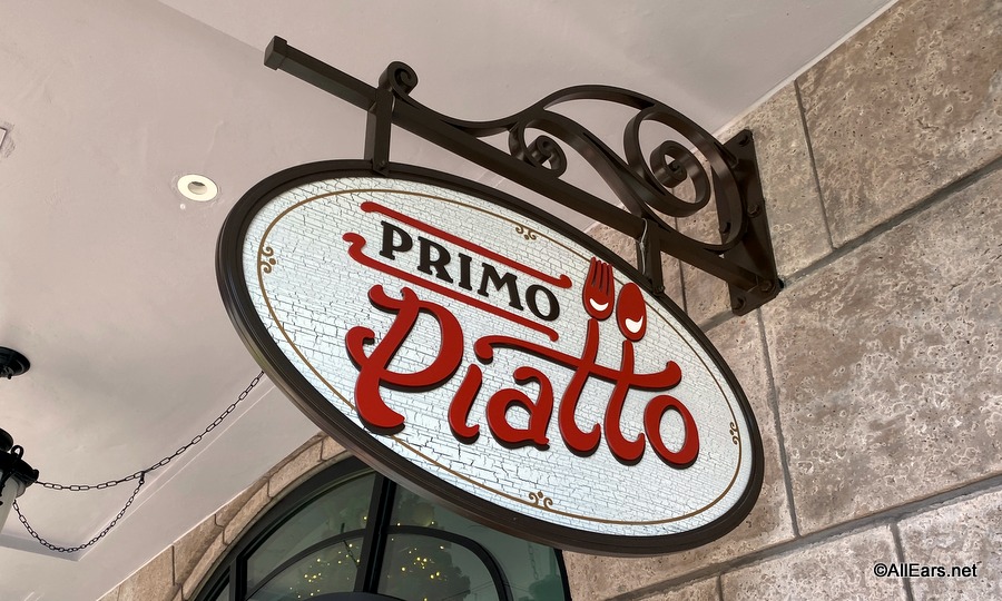 Primo Piatto 2022 Lunch/Dinner Menu and Prices - AllEars.Net