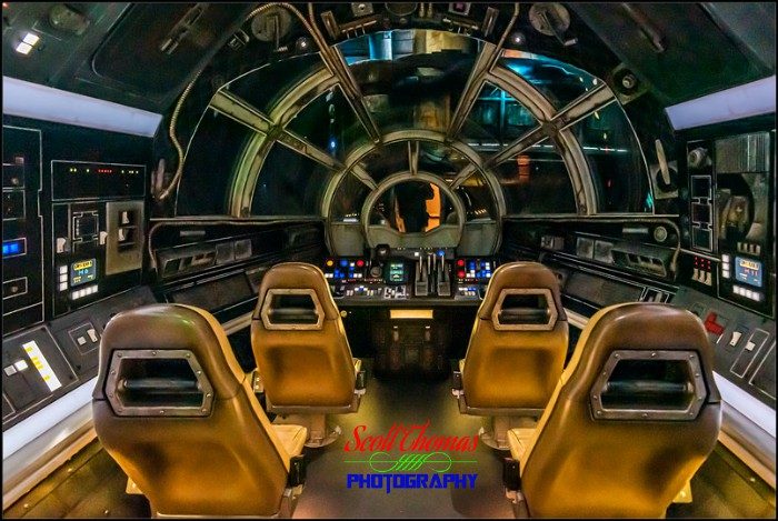 Galaxy's Edge Millennium Falcon Cockpit