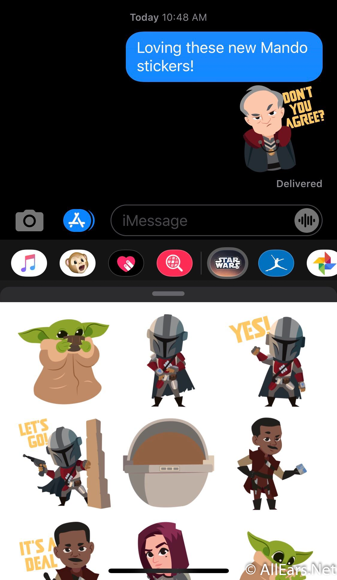 Stick It To The Mandalorian New Imessage Stickers Celebrate Our