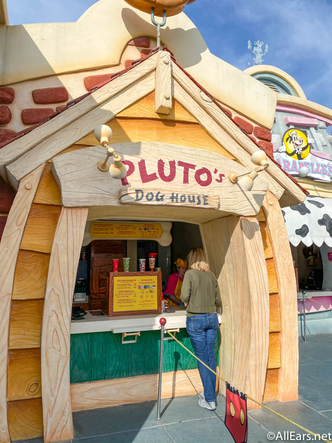 Exterior Pictures of Pluto's Dog House in Disneyland Resort - AllEars.Net