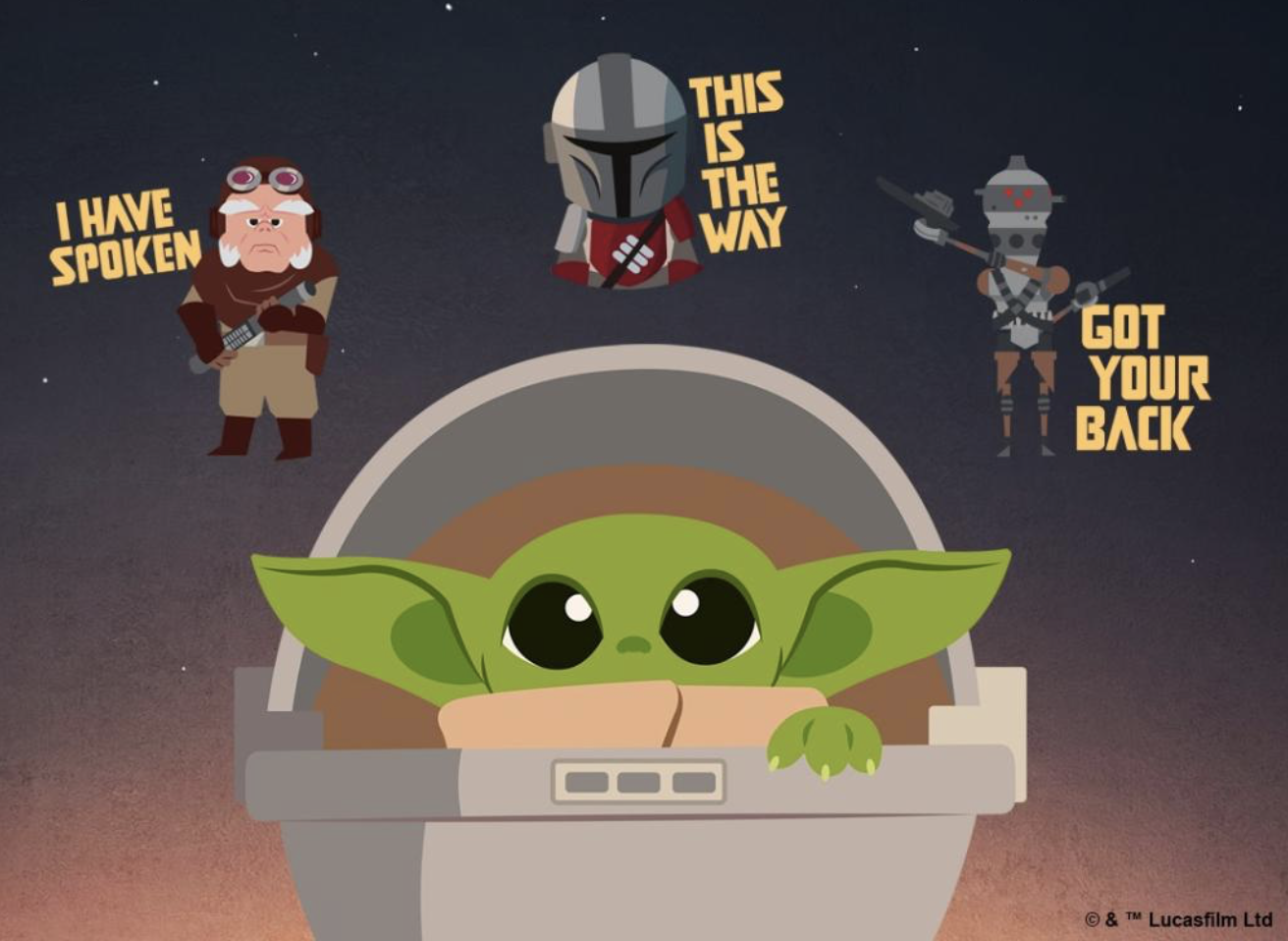 Awaken Your Messages with Exclusive Star Wars Stickers