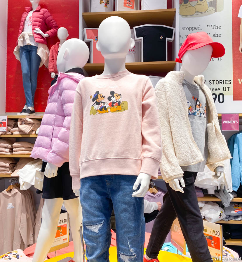 New Disney Stories Apparel Spotted at Uniqlo in Disney Springs - AllEars.Net