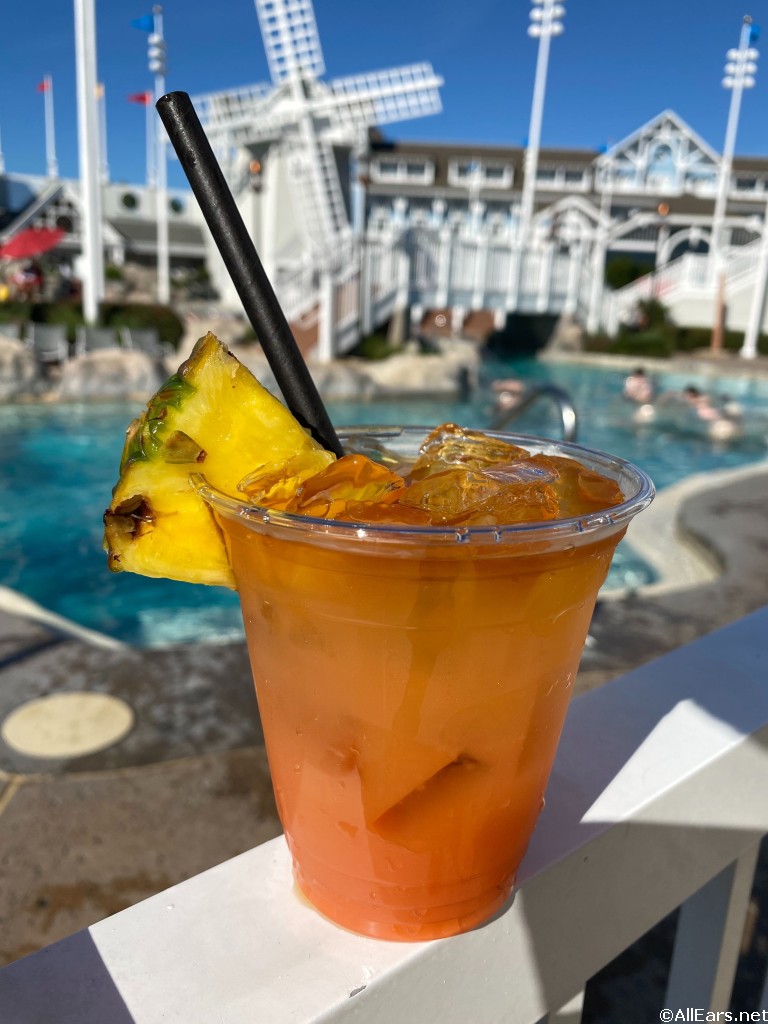 yacht and beach club pool slide