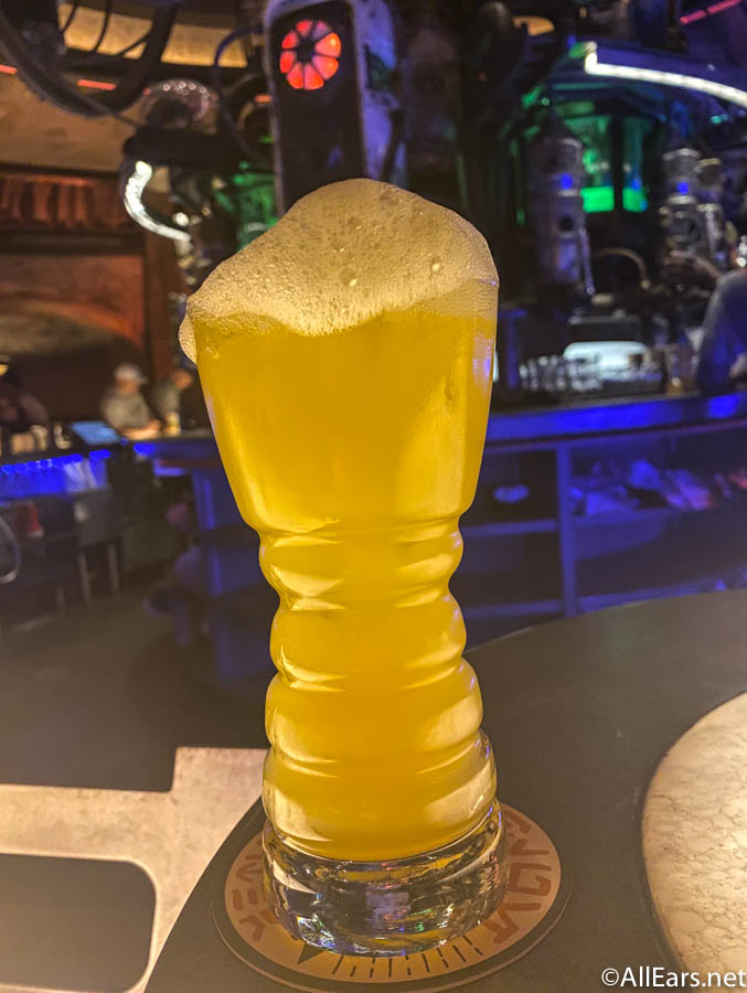 Oga's Cantina Pint Glass #6, Disney Star Wars Beer Glass, Galaxy's Edge  Glass