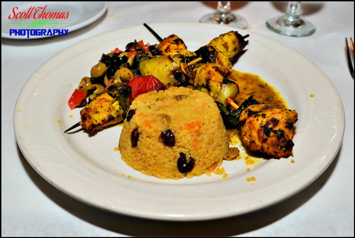 Marrakesh Chicken Kebabs at Restaurant Marrakesh