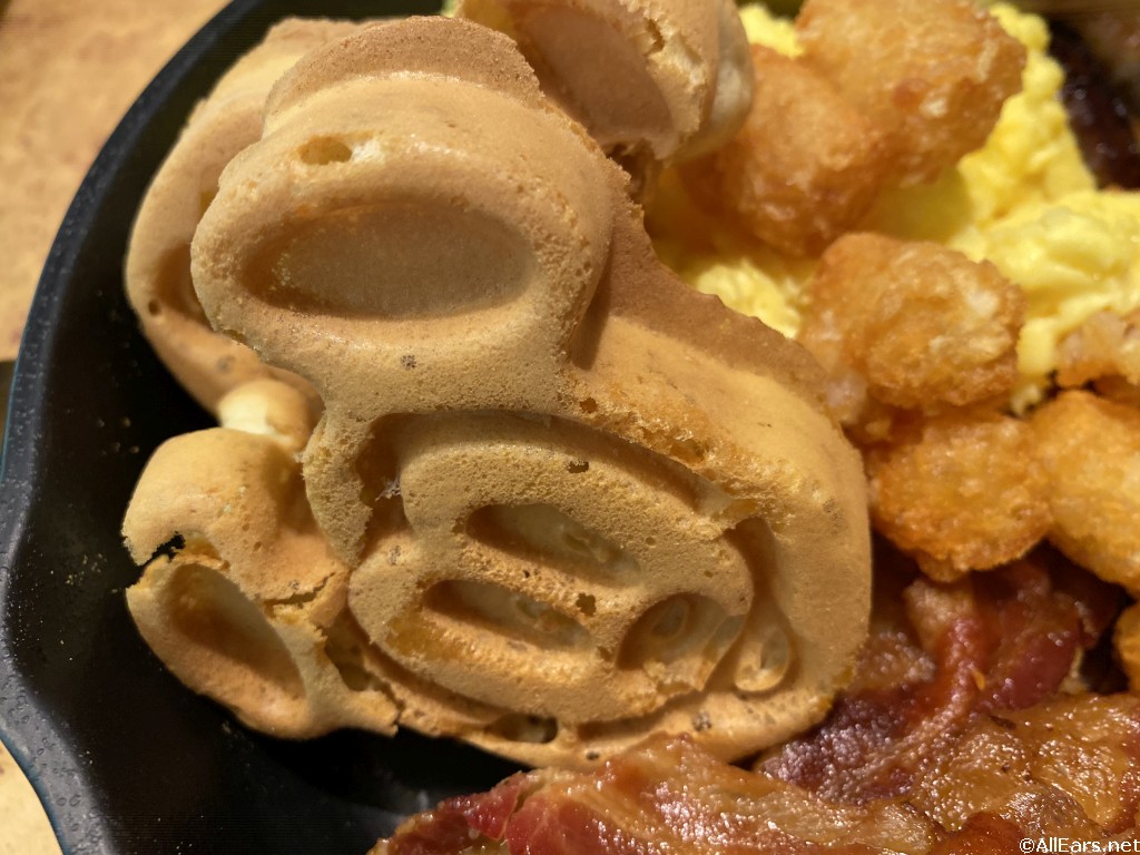 Mickey-shaped Waffle