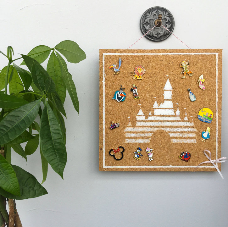 DIY Disney Trading Pin Board 