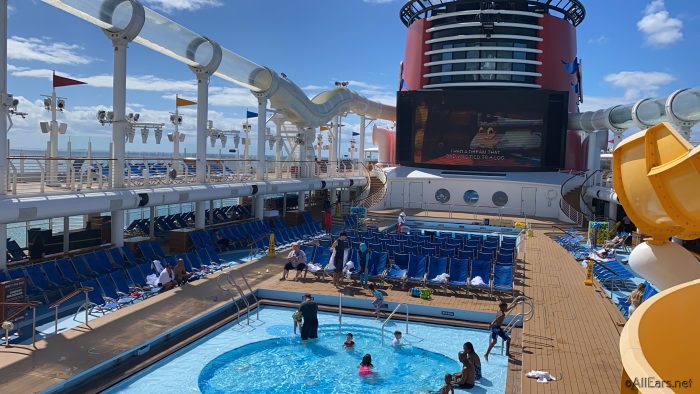 disney cruise ship pool