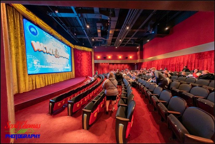 Mickey Shorts Theatre Fisheye 2B