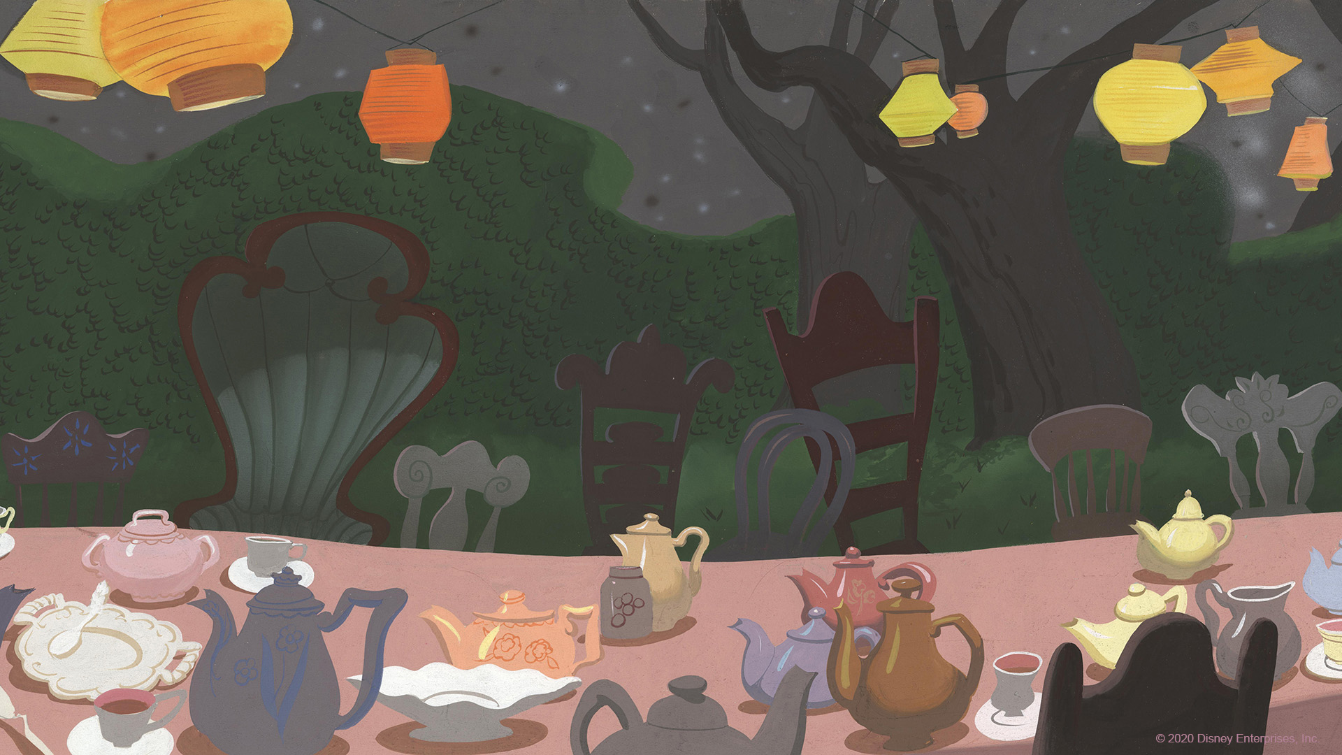 Add A Little Magic To Your Wfh Zoom Meeting With These New Disney Backgrounds Allears Net