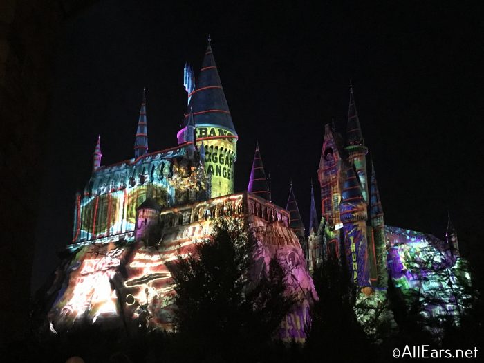 Harry Potter's Wizarding World gets an incredible new light show